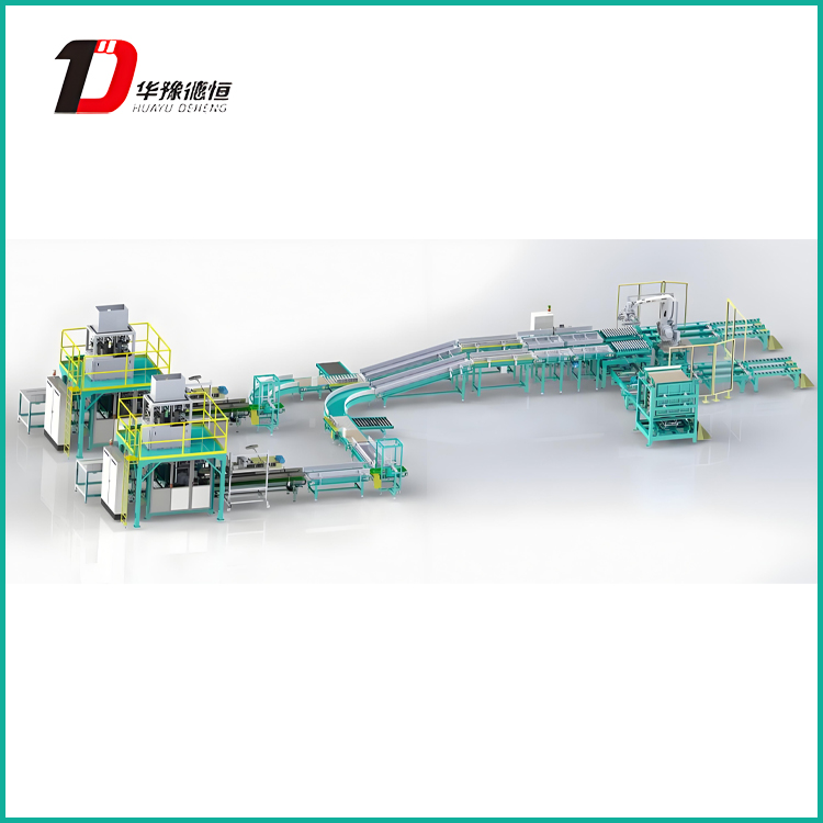 全自動(dòng)包裝碼垛生產(chǎn)線